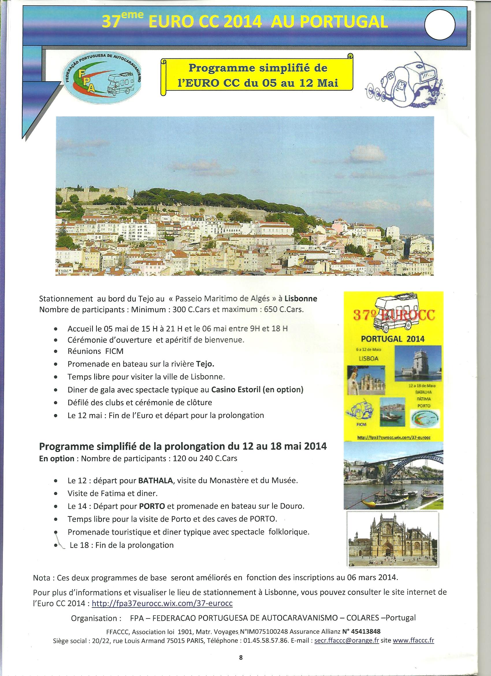 37 Lisboa Portugal 2014 Programa